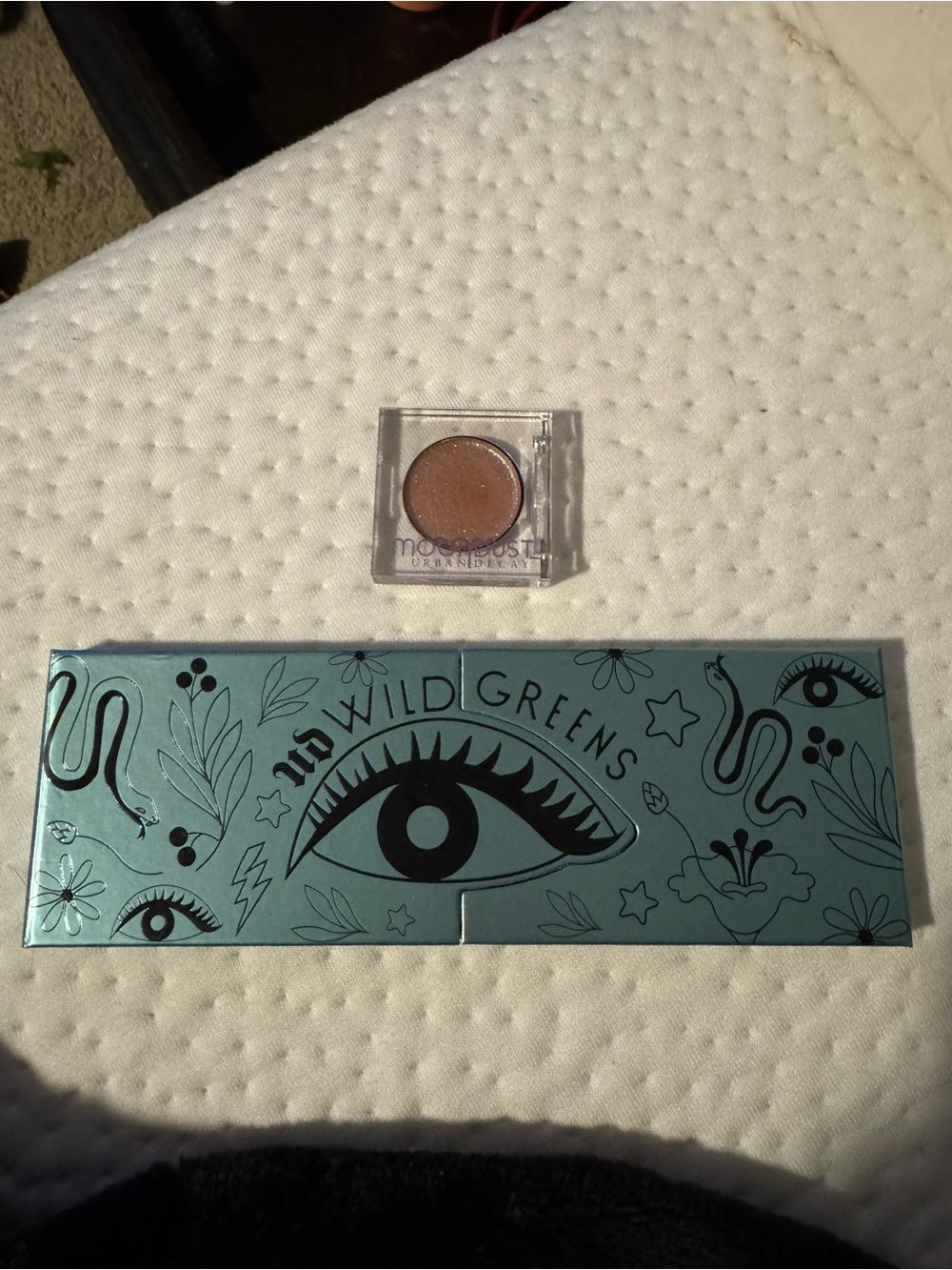 Urban Decay Wild Greens Palette + Urban Decay Space Cowboy